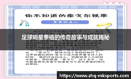 足球明星泰格的传奇故事与成就揭秘